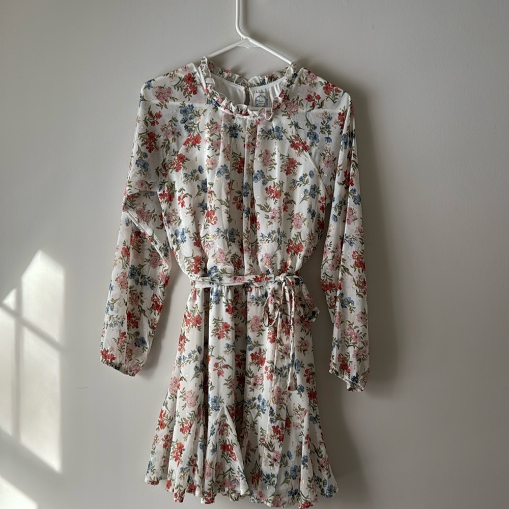 Size medium, long sleeve dress EUC